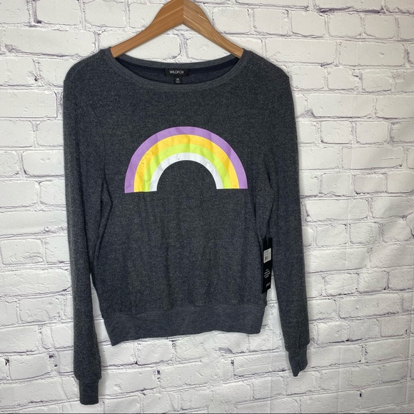 Wildfox Over The Rainbow Baggy Beach Jumper - Picture 4 of 7